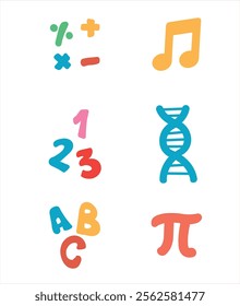 Back to School Vector Icons – Education and Learning Essentials. Hand drawing back to school illustrations