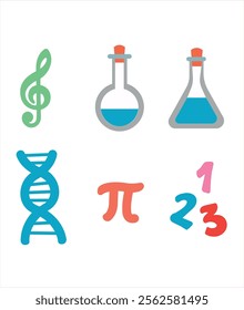 Back to School Vector Icons – Education and Learning Essentials. Hand drawing back to school illustrations