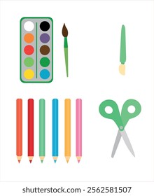 Back to School Vector Icons – Education and Learning Essentials. Hand drawing back to school illustrations