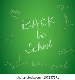 Back to School. vector illustration.