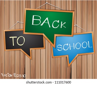 Back to school, vector illustration