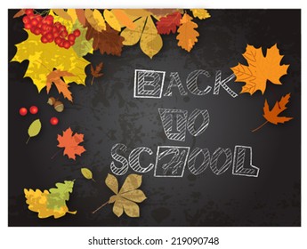 Back to School. Vector illustration 