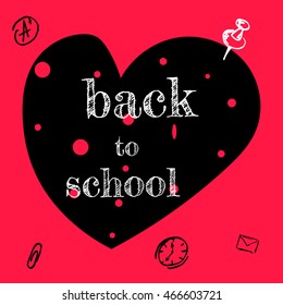 Back to school  vector illustration