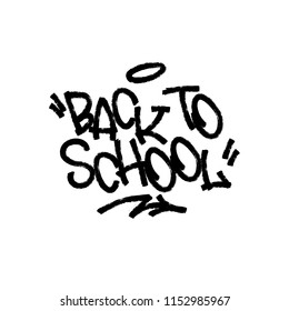 Back to school, vector illustration on white background. EPS 10