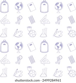 back to school vector illustrations