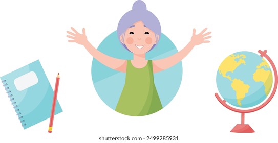 back to school vector illustrations