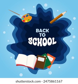 Back to school vector. Welcome back to school vector.