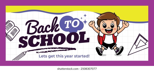 Back to School web banner