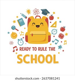 Back to school, Welcome Back to school t shirt and print design, Gift idea for kids scholl students