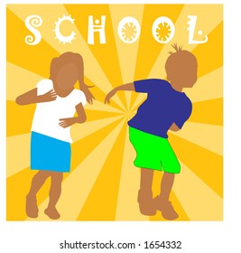 back to school young kids