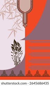 Back Style digital Design  Style Design Illustration Ornament
