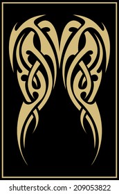 Back Tribal Tattoo 1