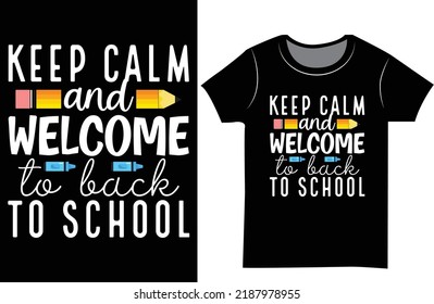 Zurück zur Typografie Schule T Shirt Design, Geschenk t T Shirt Design. SVG-Hemd.