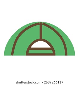 Back View of Cap Hat Icon Showing Adjustable Closure