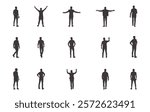Back view man silhouette, Back side silhouette, Back side man vectors, Walking man back view silhouette.