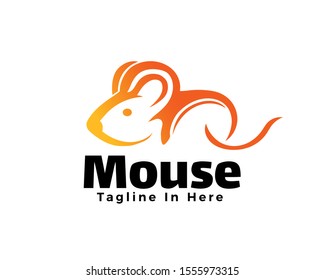 back view mouse big ass logo design inspiration