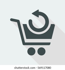 Back web shop icon 