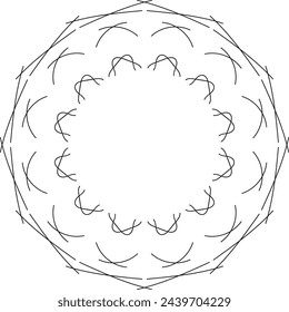fondo blanco negro son mandala