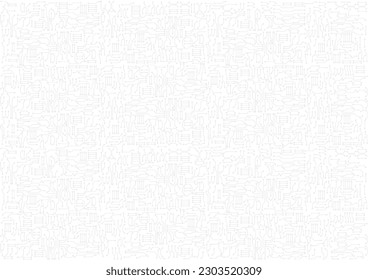 Back and white circuit electronic or electrical line with circle engineering technology concept vector background 