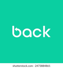 Back Wordmark is a simple yet classy typography design logo. The color palette used gives a modern and elegant feel, making it an ideal choice for brands that want to appear solid and authoritative.