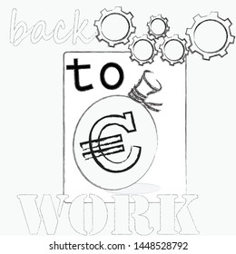 Back to work.Working scene with mechanism.Success.