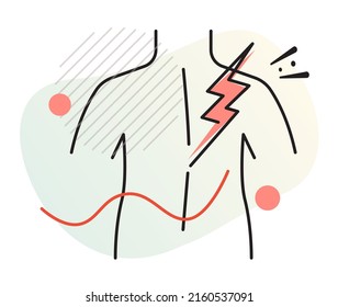 Backache - Stock Icon as EPS 10 File