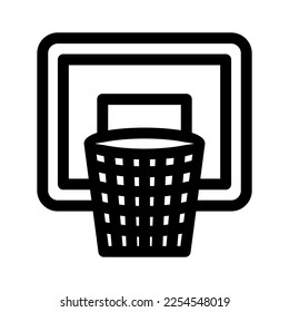 backboard icon or logo isolated sign symbol vector illustration - high quality black style vector icons