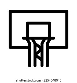 backboard icon or logo isolated sign symbol vector illustration - high quality black style vector icons