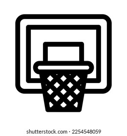 backboard icon or logo isolated sign symbol vector illustration - high quality black style vector icons