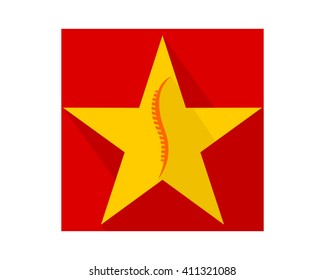 backbone spinal bone spine star