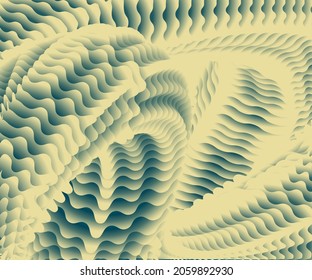 Backbone wave abstract, with bright color, great for design material,