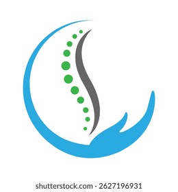 Ilustración de diseño de icono de logotipo de Backbones
