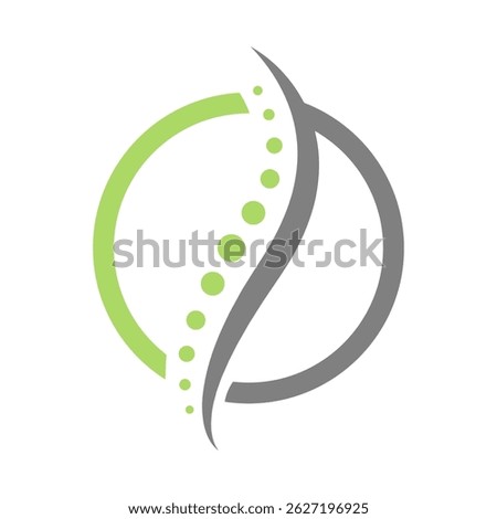 Backbones logo icon design illustration