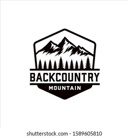 Backcountry mountain skiing or snowboarding