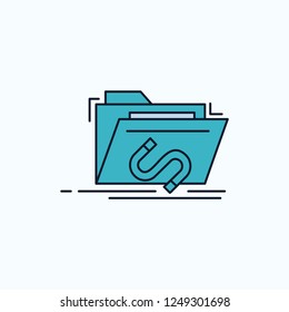 Backdoor, exploit, file, internet, software Flat Icon. green and Yellow sign and symbols for website and Mobile appliation. vector illustration