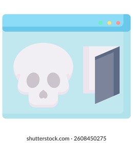 Backdoor Icon Element For Design