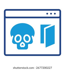 Elemento De Ícone De Backdoor Para Design