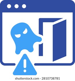 Backdoor Icon, Element For Design