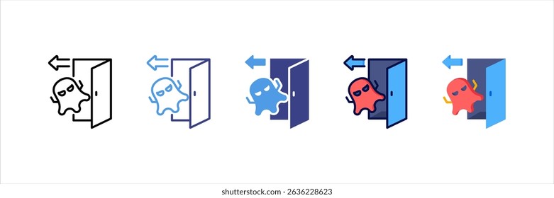 Backdoor Multi Style Icon Set