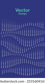 Fondo Decoración de color de fondo Elemento de diseño de decoración Patrón geométrico Vector de forma de onda sin fisuras