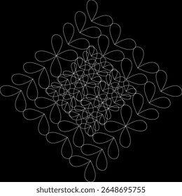 backdrop, colorful, retro, seamless, fabric, collection, element, frame, paper, drawing, beautiful, trendy, modern, pattern, line, vintage, daisy, petals, chamomile, white, illustration, background, f