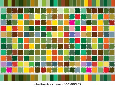 Backdrop design, or Colorful background mosaic pattern design or presentation template or cover design.