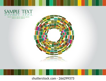 Backdrop design, or Colorful background mosaic pattern design or presentation template or cover design.
