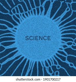 Plano de fundo com explosão. Poderosa descarga elétrica ou flash de energia. Design para banner, folheto, cartaz, capa ou brochura. Ilustração de vetor 3d.