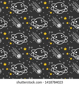 Backdrop galaxy, night sky background design.