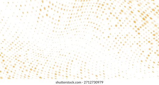 backdrop Gold falling down confetti background. Repeated golden dotted glitter pattern. Celebration Christmas, New Year or birthday party repeating backdrop.backdrop