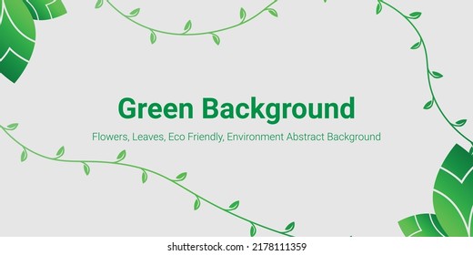 Backdrop Leaves Green Nature background