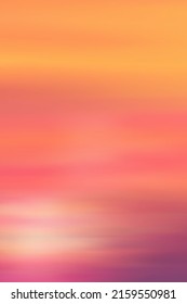 Backdrop With Pink Sky, Autumn Background At Sunset, Summer Cloud In Golden Heaven, Sunrise Banner For Spring Season, Gorgeous Yellow Light, Colorful Nature Landscape And Seasonal Design
