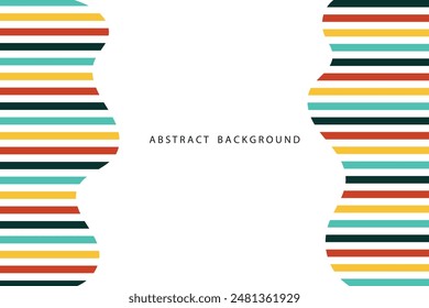 backdrop template striped design modern simple modern vector