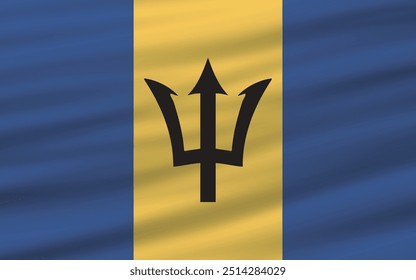a backdrop of wavy flags from around the world